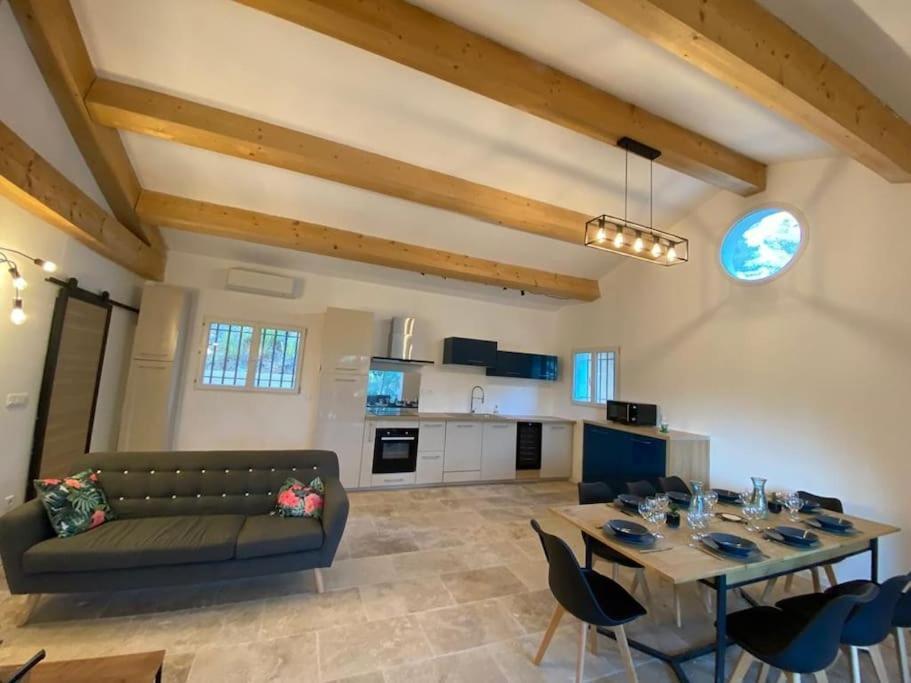 Villa Cigalons En Pleine Pinede Avec Piscine Chauffee De Mai A Septembre Auriol Zewnętrze zdjęcie