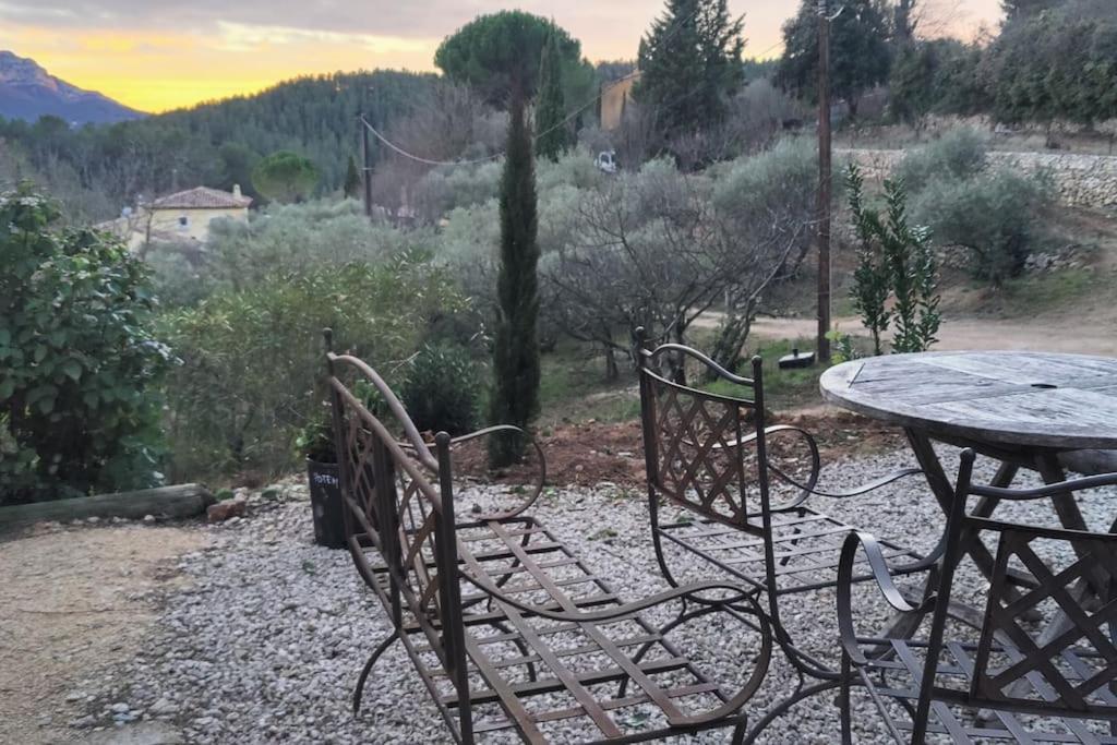 Villa Cigalons En Pleine Pinede Avec Piscine Chauffee De Mai A Septembre Auriol Zewnętrze zdjęcie