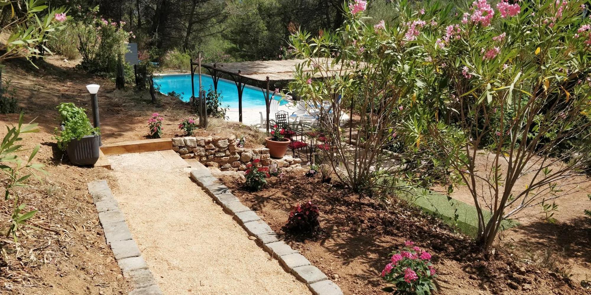 Villa Cigalons En Pleine Pinede Avec Piscine Chauffee De Mai A Septembre Auriol Zewnętrze zdjęcie