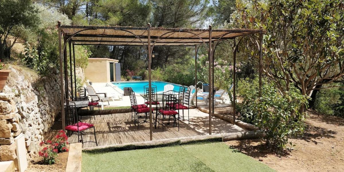 Villa Cigalons En Pleine Pinede Avec Piscine Chauffee De Mai A Septembre Auriol Zewnętrze zdjęcie